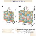 thumbnail image 2 of FORMRS Womens Corduroy Tote Bag Crossbody Shoulder Handbag with Pocket, Daisy Mosaic, 2 of 7