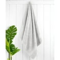 thumbnail image 5 of Cotton Paradise 100% Cotton 4 Piece Turkish Bath Towel Set, Soft Plush Towels Clearance Bathroom Set, Silver Gray, 5 of 7