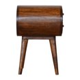 thumbnail image 3 of Chestnut Bedside - Solid Wood For A Chic Living Room. Functional Decor. 17.64 In. Depth, 13.71 Width, 20.68 Height, 27.43 Lb. Mass Bedside: Versatile And Elegant Piece. Construction. D, W, H, Wt, 3 of 6