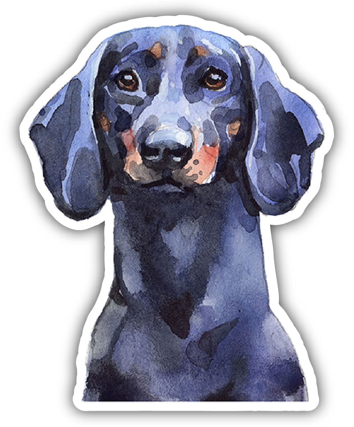 Gifts for Dog Lover Dog Breeds Stickers Vinyl Decal Dachshund Sticker Bumper Sticker Animal Lover Dachshund Lover Mom of a Wiener Dog