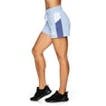 thumbnail image 4 of Reebok Womens Journey Color Block French Terry Shorts with Pockets, Sizes XS-XXXL, 4 of 4