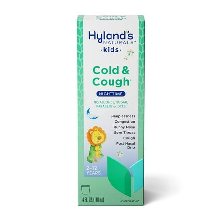 Hyland's - 4kids Night Cold 'n Cough - Case Of 3-4 Fluid Ounces
