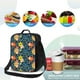 thumbnail image 4 of Disketp Blue Floral Bolsa Térmica Estampada para Almuerzo, Lonchera para Hombres y Mujeres Adultos, 4 of 7