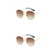 thumbnail image 3 of Gafas de sol hexagonales Jumpingount montura pequeña lentes polarizadas 2Conjunto, 3 of 6