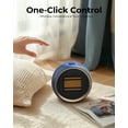 thumbnail image 4 of Space Heater, Portable Electric Heaters with Thermostat,Mini Small Warm Heater with Fan Modes for home,desk,Office and Indoor Use, 4 of 7
