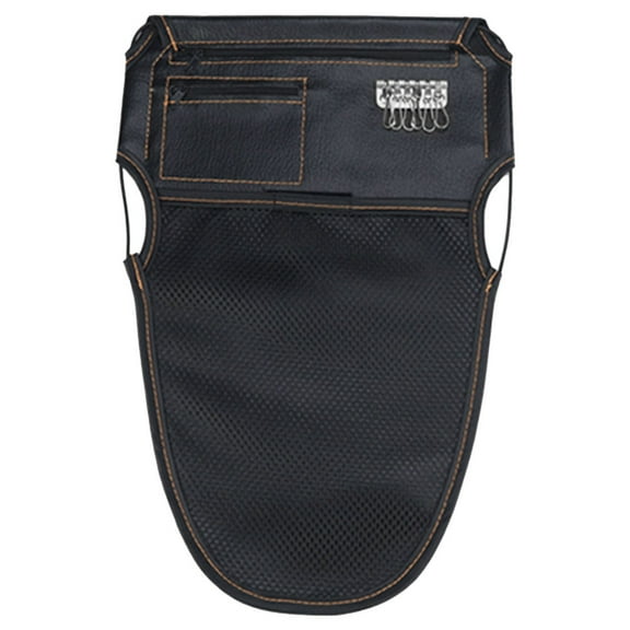 SWETRACE 1Set PU Metal Multipurpose Design Motorcycle Seat Bag for Daily Commuting Weekend Outings Holiday Trips