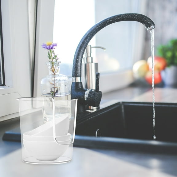 Masteelf  Drainer over The Sink Rack Dish Draining Storage Easy Use Bowl