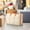 white-3A-clearacne, variant on WWG Quilt Storage Bag Large Capacity 60x25x50cm 23.6x9.8x19.7in Transparent PVC with Carry Handle Dustproof Moisture Proof for Clothes Bedding Luggage Moving