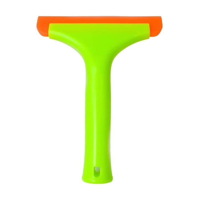Raspador de silicona verde - Raspador de silicona super flexible, escobilla de agua automática, limpiador de ducha para parabrisas de coche, ventana, espejo, puerta de cristal