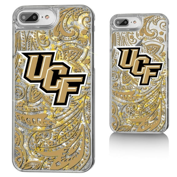 UCF Knights iPhone Glitter Paisley Design Case