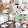thumbnail image 6 of Yayeee Runner Rug for Bedroom 2'x6' Machine Washable Hallway Non Slip Mat, Colorful Triangles, 6 of 8