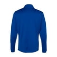 thumbnail image 2 of Adidas Mens Lightweight Quarter-Zip Pullover, 2XL, Collegiate Royal, 2 of 2