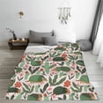 thumbnail image 5 of Salouo Armadillo Print Bed Blankets,Flannel Blanket Comfortable Air Conditioning Blanket Lightweight Blanket for Sofa Bed Travel & Couch -60"x50", 5 of 8