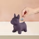 thumbnail image 1 of Cute Dog Piggy Bank Animal Statue Coin Bank Collection Contenedor Artesanía Banco de Ahorro para Escritorio Sala de Estar Decoración de Cuarto de Niño Violeta Macarena Hucha, 1 of 8