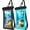 Blue+Black, variant on 2 Pack Waterproof Floating Phone Pouch IPX8 Floatable Waterproof Phone Case with Lanyard Strap Universal Dry Bags Underwater Case Wallet for iPhone 17/Air16 15 14 13 12 Samsung,Up to 7.2"