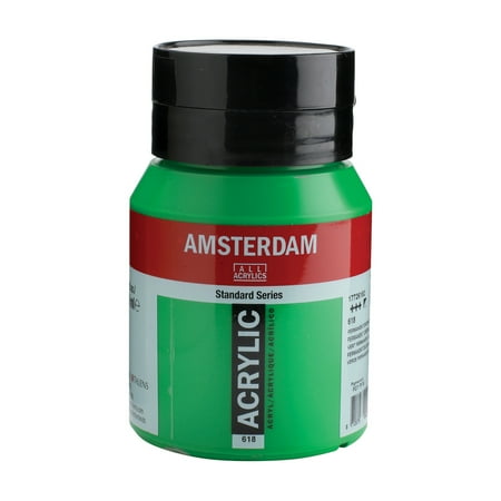 UPC: 8712079044312 | Amsterdam Standard Series Acrylic Paint 500ml Permanent Green Light