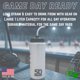 thumbnail image 2 of Botella de agua de 1 litro con pajita | Botella de agua de hockey con pajita larga | Botellas fáciles de apretar + agarre integrado para los dedos | Botella de agua deportiva sin BPA para fútbol, ​​la, 2 of 6