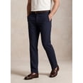 thumbnail image 4 of MEILIHUA Men's 30" Inseam Lightweight Chino Pants, Tencel Blend Flat Front Casual Summer Trousers, 4 of 7
