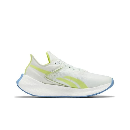 Reebok Women's Floatride Energy Symmetros Running Shoe, Opal Glow/Essential Blue/Acid Yellow, 8.5
