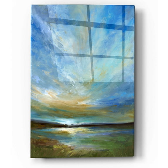 Epic Art 'Updraft' by Sheila Finch, Acrylic Glass Wall Art, 12"x16"