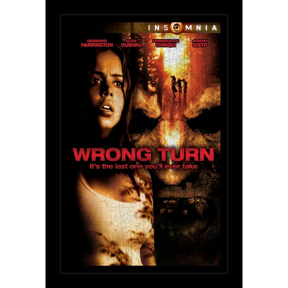 WRONG TURN - 11x17 Framed Movie Poster