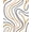 Brown, Pattern 1, variant on ODIKA 4'x6' Machine Washable Non-Slip Area Rug, Wave with Curved Interlocking Stripes and Subtle High Traffic Rug, Beige, 523620