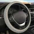 thumbnail image 5 of Gukieu Train Print Elastic Steering Wheel Cover, Anti-slip and Sweat-proof Car Steering Wheel Protector Cover for Cars, Vans, Trucks Car Accessories, 5 of 6