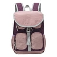 thumbnail image 2 of CUZIBR Girls Backpack For Campus Daily Commute Sports Travel Casual Vintage Color Block Daypack Unisex Students Adjustable Mesh Padded Shoulder Straps School Rucksack, 2 of 6