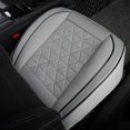 thumbnail image 1 of LUVCLS Funda de asiento de coche de piel sintética, cojín para asiento de coche, protector de asiento de automóvil, bonito E6, 1 of 7