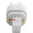 thumbnail image 3 of shiyou-Sylvania Commercial 21123 Compact Fluorescent 2 Pin Double Tube 3500K, 9-Watt, 3 of 4