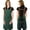 Green, variant on DOVACKA Art Aprons for Men Women Painting Pottery Baking, H Back Straps Waterdrop Kitchen Chef Cooking Apron with Pockets