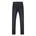 thumbnail image 3 of AZoiNM Men's Slim Fit 3-Piece Suit Set, One-Button Business Casual Blazer Jacket Vest & Pants with Contrast Lapel, 3 of 15