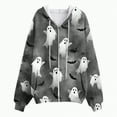 thumbnail image 2 of Towmus Halloween Hocus Pocus Kangaroo Pocket Hoodie Women Funny Graphic Long Sleeve Shirt Pullover Tops With Pockets, 2 of 5