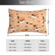 thumbnail image 2 of Fotbe Funny Sushi Funda de Almohada Decorativa Estilo Occidental, Lujo en Algodón, Fundas para Almohadas King, Cojín Estampado para Decoración del Hogar-20"x30", 2 of 6