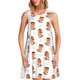 thumbnail image 1 of Disketp Cute Little Pirate Red Panda para Vestido sin Mangas para Mujeres, Vestidos de Verano para Mujeres, Casual y Holgado para la Playa, 1 of 7