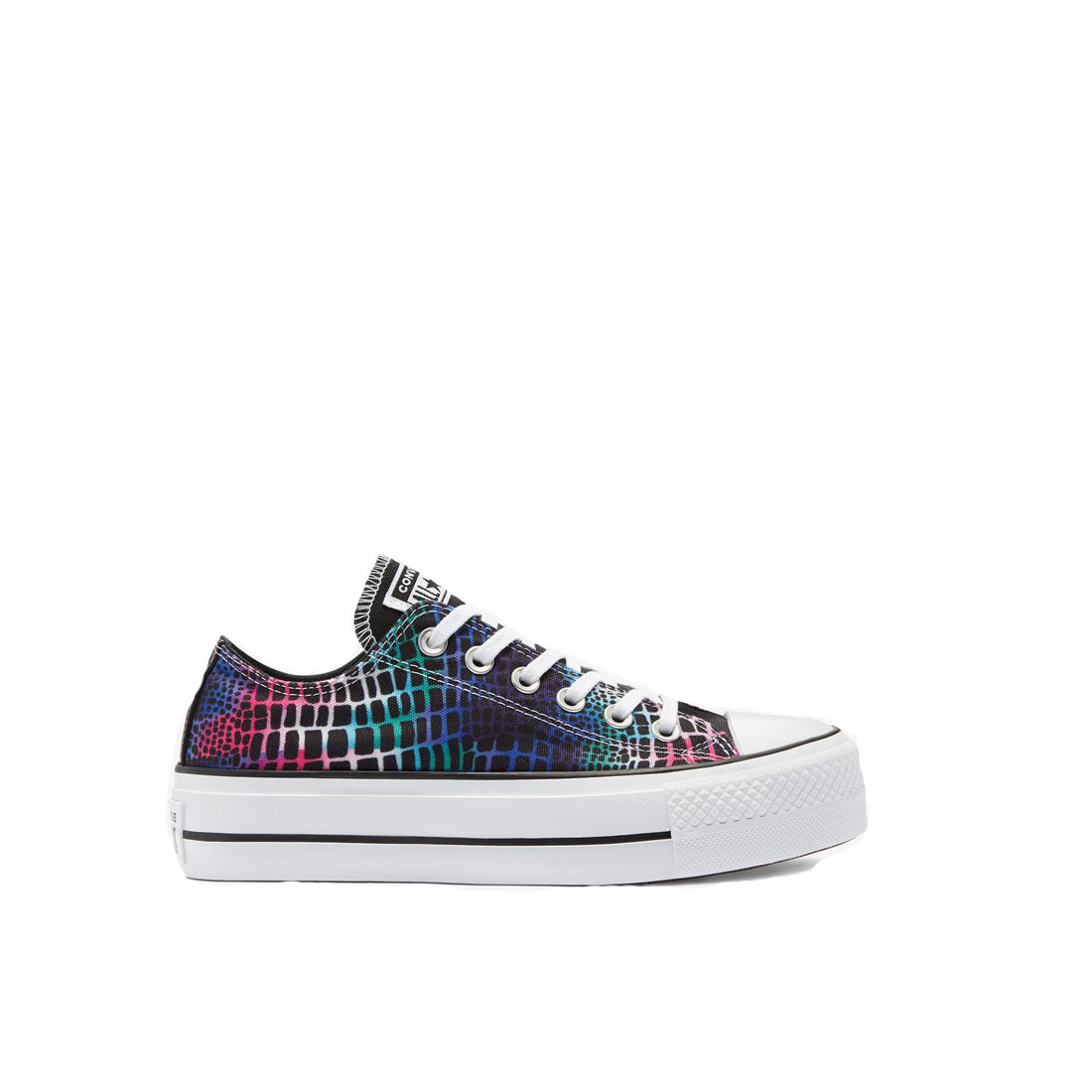 Converse Chuck Taylor All Star Low Top  Black Hyper Pink White - image 1 of 2