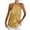 Gold, variant on Ichuanyi Women's Tank Dot Halter Neck Tops Summer Loose Tanks Casual Sleeveless Blouses Tops Shirts