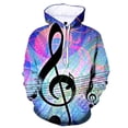 thumbnail image 4 of Sudadera con capucha con estampado 3D de notas musicales divertidas y novedosas para hombre, sudaderas de manga larga de otoño, camisetas casuales, suéteres, ropa, 4 of 5