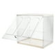 thumbnail image 3 of Panera de doble capa para encimeras de cocina, organizadores de despensa, recipiente transparente de 25 cm para guardar pan, recipiente hermético para pan casero, 3 of 8