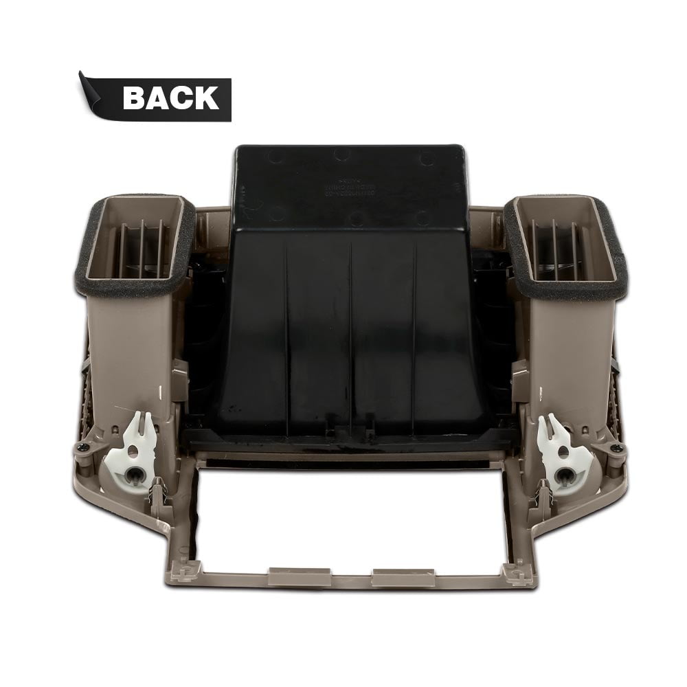 Brown Center Dash Radio Bezel w/Storage Vents Glove Box Fit for 2005-2006 Nissan Altima