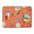 thumbnail image 1 of Drinks & Cocktails Salmon Machine Washable Memory Foam Mat, 1 of 1