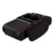 thumbnail image 2 of Almohadilla genérica para consola central de coche, cojín para reposabrazos de coche para SUV. Negro Rojo, 2 of 9
