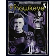 thumbnail image 2 of Men's Marvel Hawkeye Bishop and Lucky the Pizza Dog Comic Cover Graphic Tee Navy Blue Large, 2 of 5