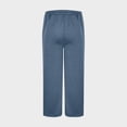 thumbnail image 6 of Mens Sweatpants Wide Leg with Pockets Casual Sport Pocket Drawstring Solid Color Elastic Waist Jogger Pants Athletic Pants for Workout, Jogging, Running, 6 of 7