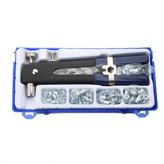 86-Piece Riveting Pliers Set, Riveting Pliers, Professional Riveting Machine, Heavy Riveting Nut Machine with Toolbox