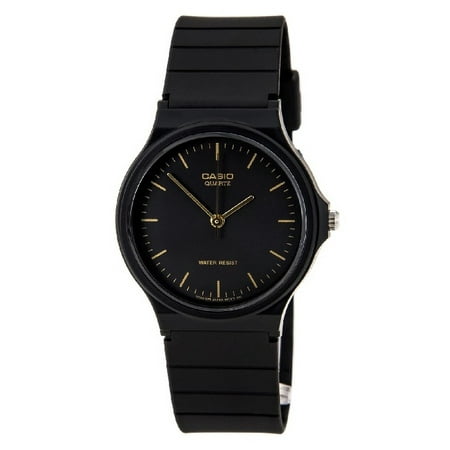 casio men's classic analog black watch