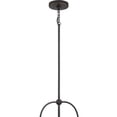 thumbnail image 3 of GRTS5103PN Quoizel Lighting Grant - 3 Light Medium Chandelier-Palladian Bronze Finish    -Traditional Installation, 3 of 5