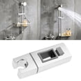 thumbnail image 1 of Adjustable Chrome Bathroom Shower Head Holder Riser Rail Bracket Slider, 1 of 11