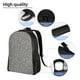 thumbnail image 5 of Balery Black And White Houndstooth Mochila - Mochila Estilosa y Duradera para Laptop de 15 Pulgadas con Tela Oxford Impermeable, 5 of 8