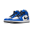 thumbnail image 2 of Jordan GRADE SCHOOL Air Jordan 1 Mid SE GS "Signal Blue" BQ6931 402 from Stadium Goods, 2 of 9